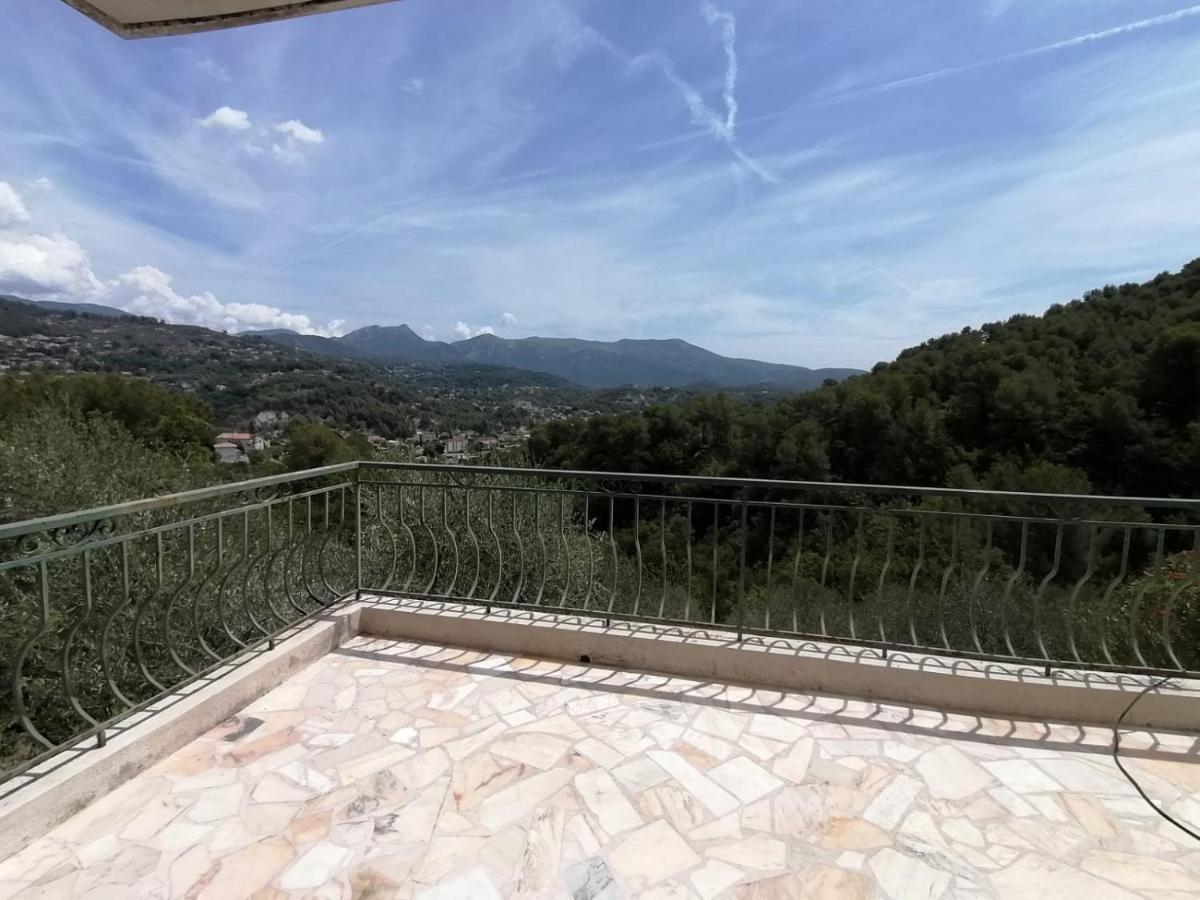 Séjour en pleine nature, vue imprenable, jacuzzi Contes  Esterno foto
